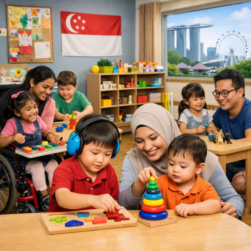 inclusive preschools in Singapore