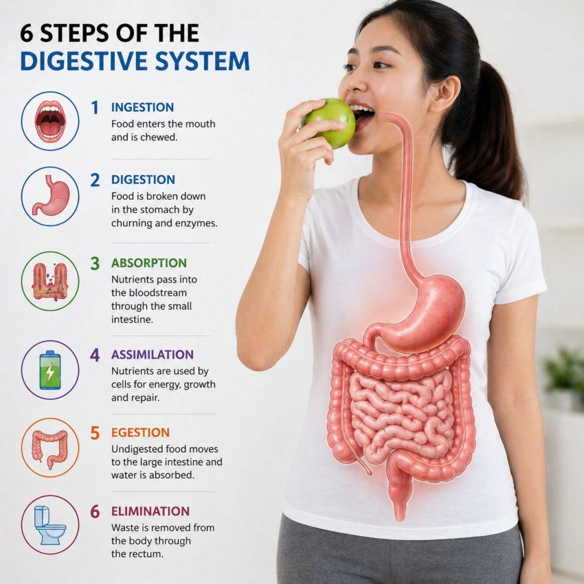 Digestive System Steps