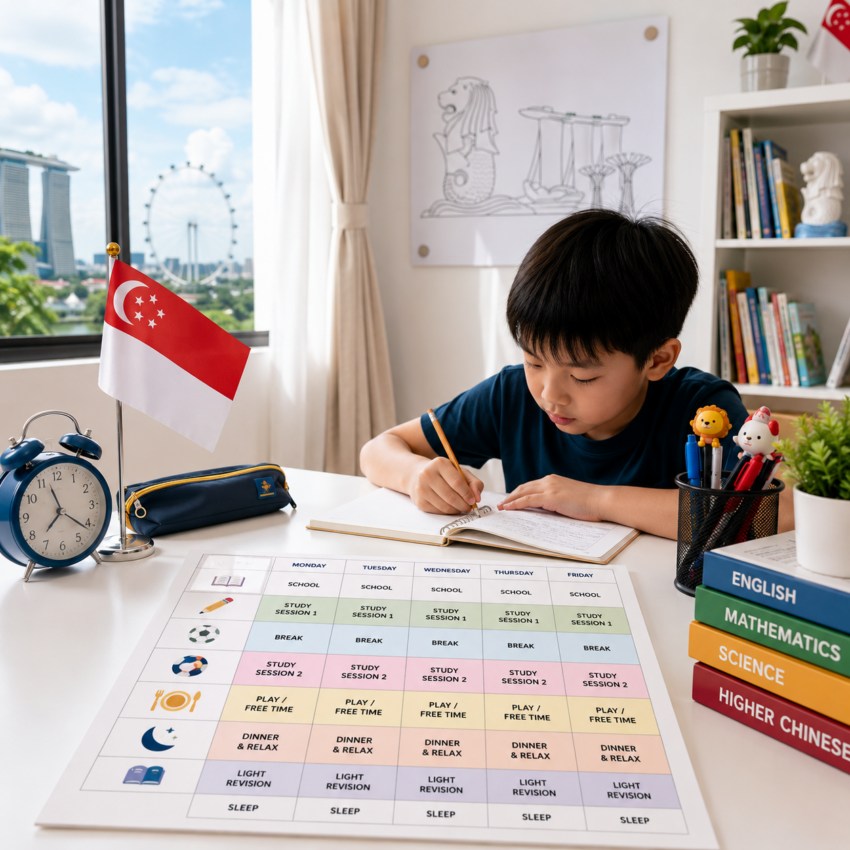 timetable for primary student